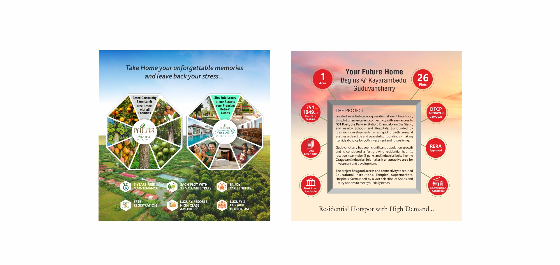 Mk Avenue Premium Independent Villa Plots in Guduvancherry